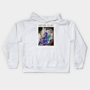 Gustav Klimt - The Virgin, Exhibition Design, Klimt Painting Kids Hoodie